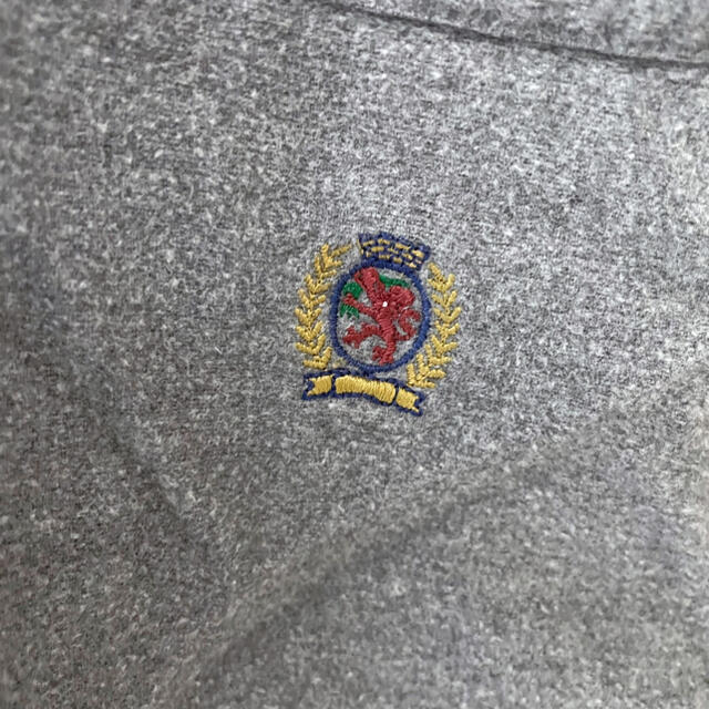 TOMMY HILFIGER(トミーヒルフィガー)の【激レア】90s  トミーヒルフィガー コットンフランネル BD シャツ 刺繍 メンズのトップス(シャツ)の商品写真