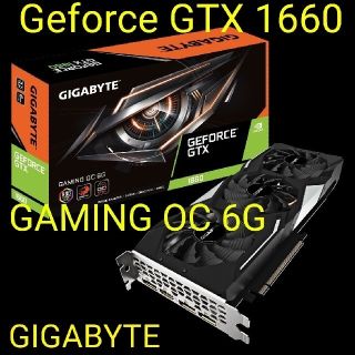 ✨新品✨GeForce GTX 1660 GAMING OC 6G(PCパーツ)