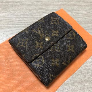 ルイヴィトン(LOUIS VUITTON)のルイヴィトン　モノグラム二つ折り財布(財布)