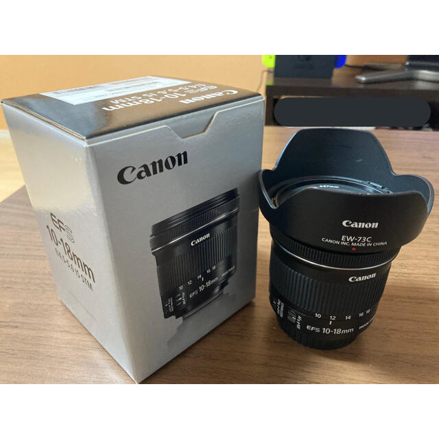 Canon(キヤノン)のCanon EF-S10-18mm F4.5-5.6 IS STM キャノン スマホ/家電/カメラのカメラ(レンズ(ズーム))の商品写真