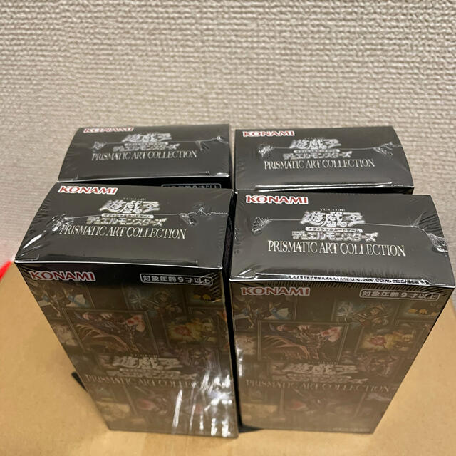 遊戯王(ユウギオウ)のPRISMATIC ART COLLECTION シュリンク付き　4box エンタメ/ホビーのトレーディングカード(Box/デッキ/パック)の商品写真