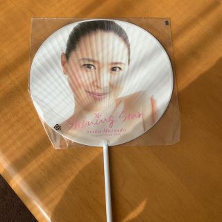 松田聖子ツアーうちわ2016(アイドルグッズ)