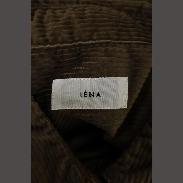 IENA(イエナ)のイエナ IENA 19AW シャツ 長袖 コーデュロイ 38 茶 /HH ■OS レディースのトップス(シャツ/ブラウス(長袖/七分))の商品写真