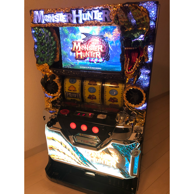 本州送料込み】モンスターハンター 月下雷鳴 パチスロ 実機 コイン不要 本州送料込み】モンスターハンター 月下雷鳴 パチスロ 実機 コイン不要