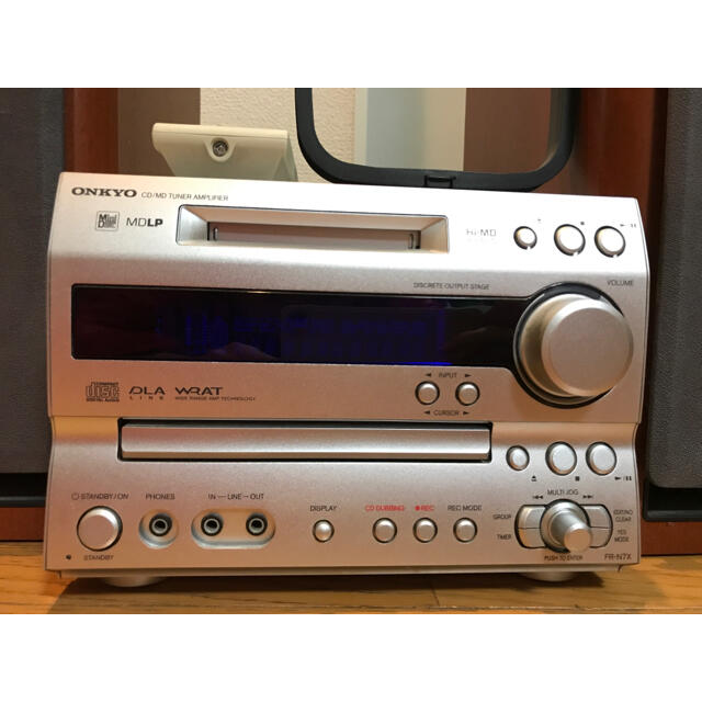 ONKYO(オンキヨー)のonkyo スピーカー　CD コンポ　オンキョー FR-N7X スマホ/家電/カメラのオーディオ機器(スピーカー)の商品写真