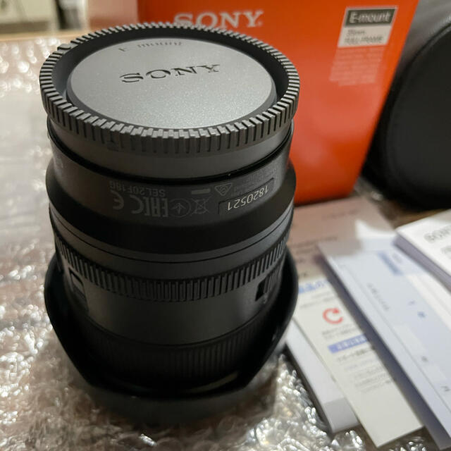 SONY - SEL20F18G SONY 20mm F 1.8 広角単焦点レンズの通販 by ARIA｜ソニーならラクマ 人気超激得