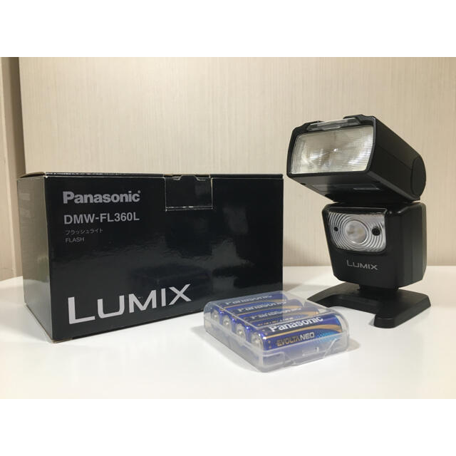 Panasonic - Panasonic フラッシュライト DMW-FL360L(電池付き)の+