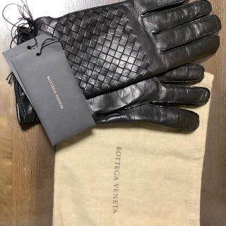 ボッテガヴェネタ(Bottega Veneta)のBOTTEGA VENETA/ボッテガ ヴェネタ▼手袋★定価6万イントレチャート(手袋)