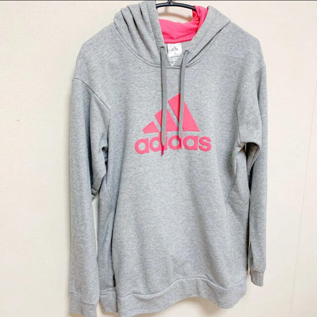 adidas(アディダス)のadidas アディダス スウェット　パーカー レディースのトップス(パーカー)の商品写真