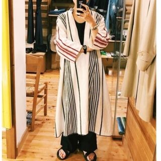 【値下げ】LUIK vintage 購入ストライプワンピース ルイク ルーマニア