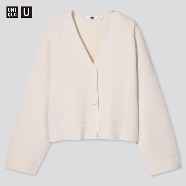 UNIQLO(ユニクロ)のミラノリブvネックカーディガン（長袖） レディースのトップス(カーディガン)の商品写真