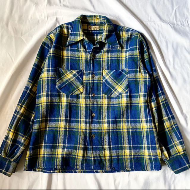 PENDLETON(ペンドルトン)の【VINTAGE】50s ウールチェックシャツ メンズのトップス(シャツ)の商品写真