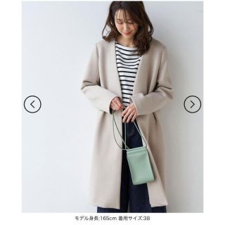 ロペピクニック(Rope' Picnic)の専用♡ロペピクニック ダンボールニットカラーレスコート 春コート♡(スプリングコート)