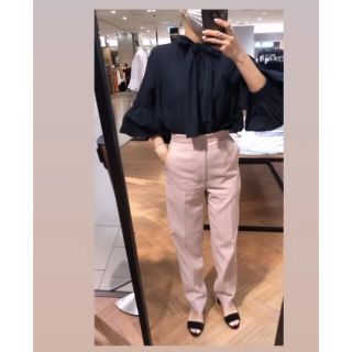 yori トラウザーカラーパンツの通販 by a|ラクマ