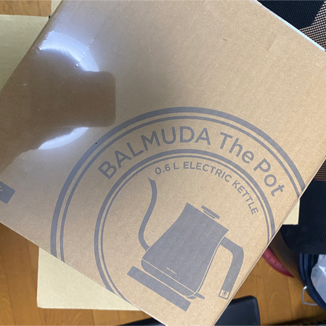 アクリル BALMUDA K02A-BK の通販 by NIPI's shop｜バルミューダならラクマ - バルミューダ ザ・ポット （ブラック） シリコン