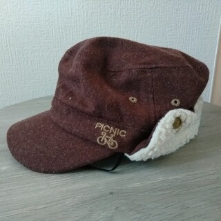 ミキハウス(mikihouse)のミキハウス　ピクニック　ボアキャップ　帽子(帽子)