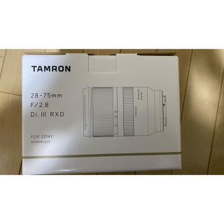 タムロン(TAMRON)の28-75mm F/2.8 Di III RXD Model A036(レンズ(ズーム))