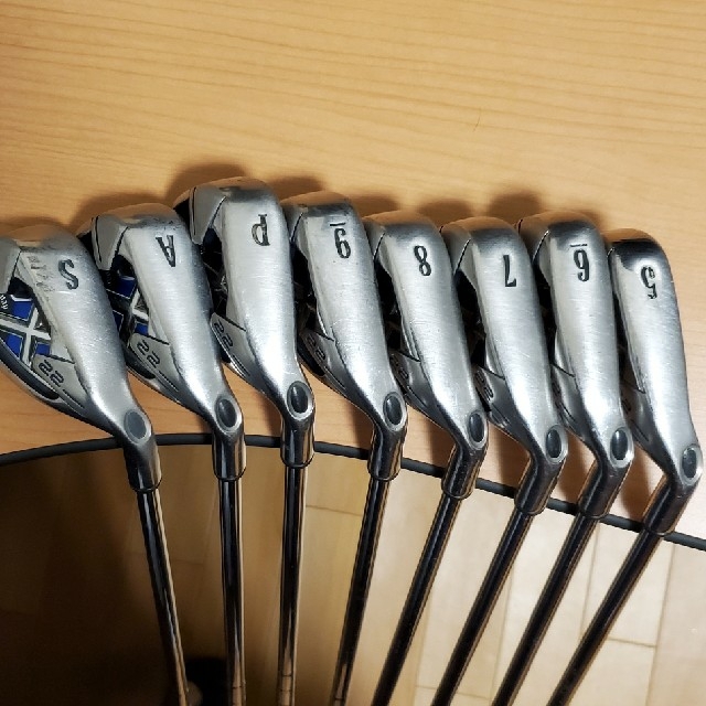 Callaway - X22 キャロウェイ アイアンセット5−9,P,A,Sの通販