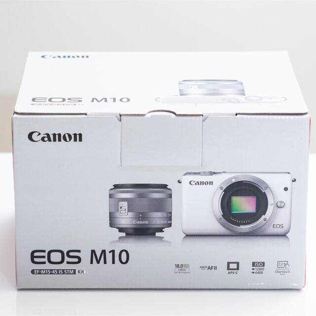 新品未開封 Canon EOSM10 EF-M15-45レンズキット ブラック