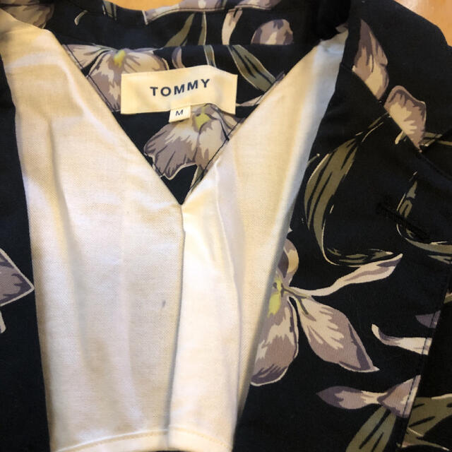 TOMMY(トミー)の春夏！トミー　ジャケット　黒　カサブランカ メンズのジャケット/アウター(テーラードジャケット)の商品写真
