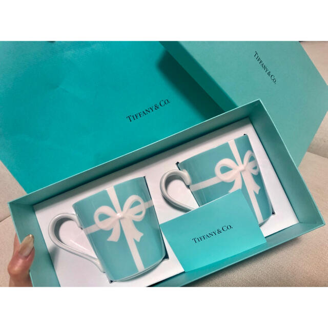 【未使用】TIFFANY ティファニー ペアマグカップのサムネイル