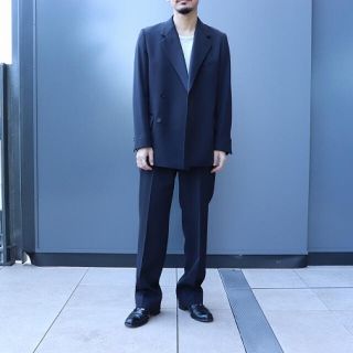 comoli セットアップ 21ss ネイビー