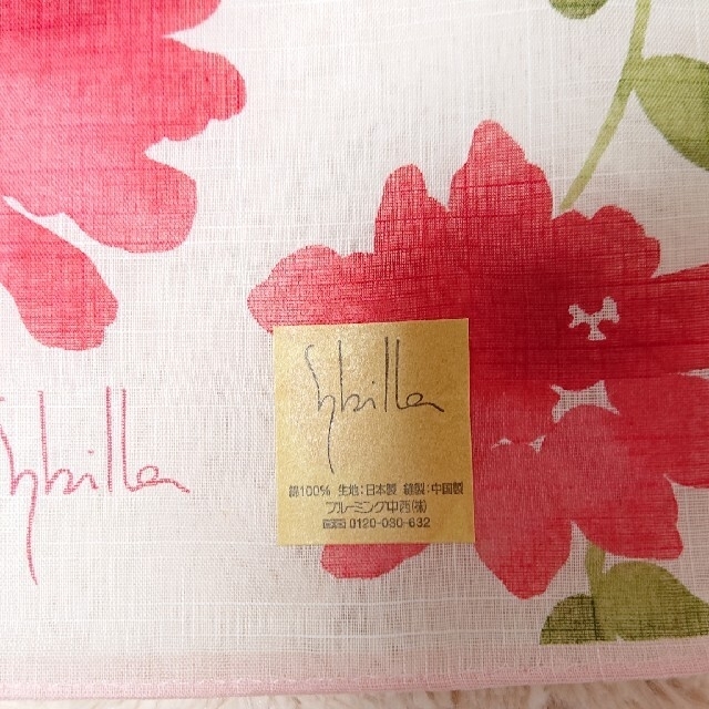 Sybilla(シビラ)の売約済《未使用》Sybilla 大判ハンカチーフ レディースのファッション小物(ハンカチ)の商品写真