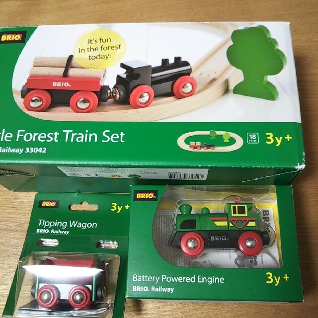 BRIO Railway ブリオ レールウェイ 3点セット 電車 列車