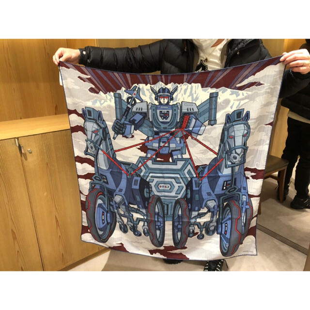 HERMES - HERMES エルメス メガシャリオ スカーフ ストール HERMES - HERMES エルメス メガシャリオ スカーフ ストール