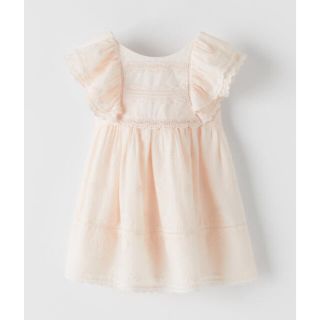 ザラキッズ(ZARA KIDS)の新品未使用　ZARA KIDS BABY ワンピース　18-24 (ワンピース)