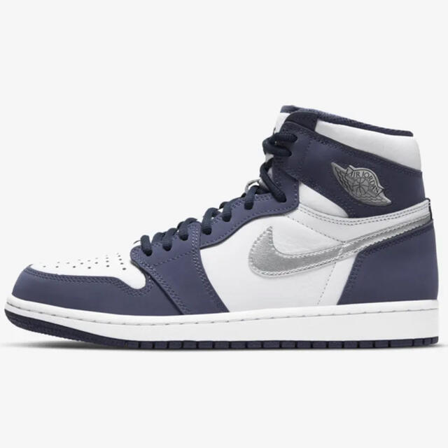 【27.5】Nike AIR JORDAN 1 Midnight Navyスニーカー