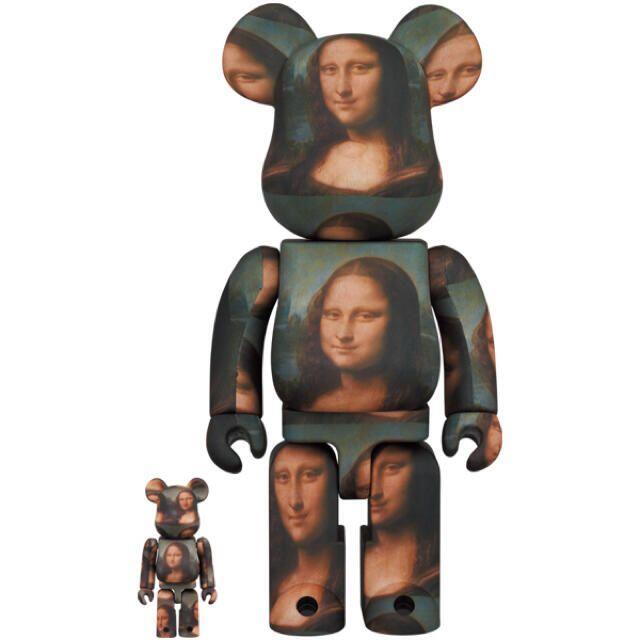 MEDICOM TOY(メディコムトイ)のbe@rbrick leonard de vinci mona lisa エンタメ/ホビーのフィギュア(その他)の商品写真