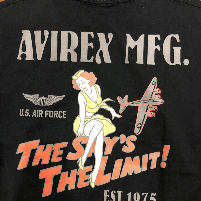 AVIREX(アヴィレックス)のAVIREX ピンナップガールTシャツ　正規品　新品未使用タグ付　最終値下げ メンズのトップス(Tシャツ/カットソー(半袖/袖なし))の商品写真