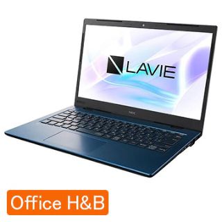 エヌイーシー(NEC)の新品　NEC オフィス付 LAVIE Smart HM Corei3 ネイビー(ノートPC)