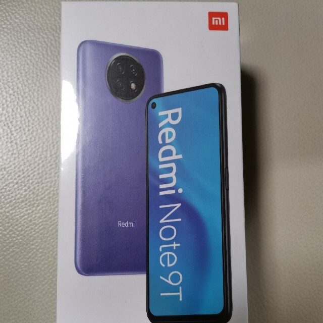 【新品】Redmi Note 9T SIMロック解除済 ブラック楽天