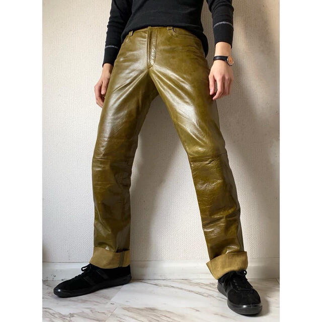 DIRK BIKKEMBERGS - vintage 1998A/W dirk bikkembergs レザー DIRK BIKKEMBERGS - vintage 1998A/W dirk bikkembergs レザー