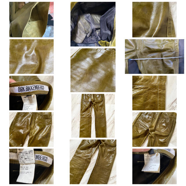 DIRK BIKKEMBERGS - vintage 1998A/W dirk bikkembergs レザー DIRK BIKKEMBERGS - vintage 1998A/W dirk bikkembergs レザー