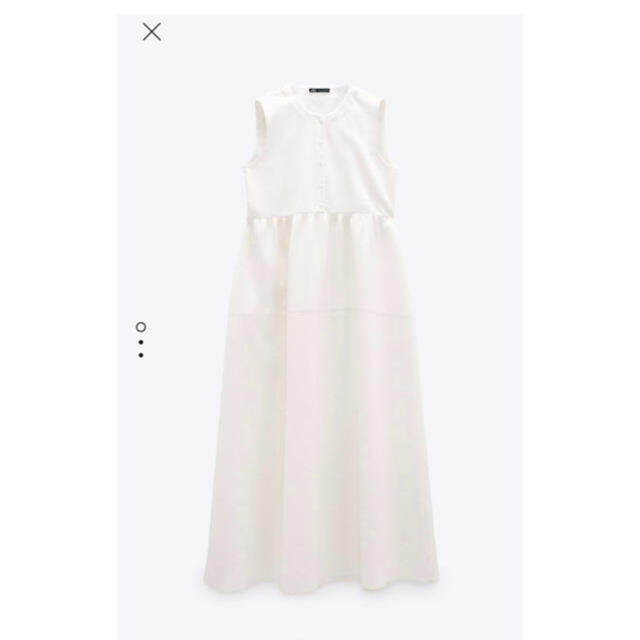 ZARA(ザラ)のラスティックワンピース レディースのワンピース(ロングワンピース/マキシワンピース)の商品写真