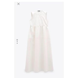 ザラ(ZARA)のラスティックワンピース(ロングワンピース/マキシワンピース)