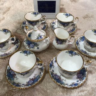 ロイヤルアルバート(ROYAL ALBERT)のROYAL ALBERT ロイヤルアルバート　　コーヒーセット　[新品](食器)