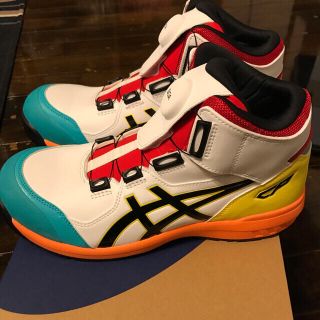 asics - アシックス 安全靴 限定 マルチカラー cp304 27㎝の通販 by