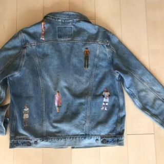 新品 ストレンジャーシングス リーバイス デニム トラッカー コピー デニム リーバイス ストレンジャーシングス 新品 トラッカー コラボ ジャケット Gジャン/デニムジャケット