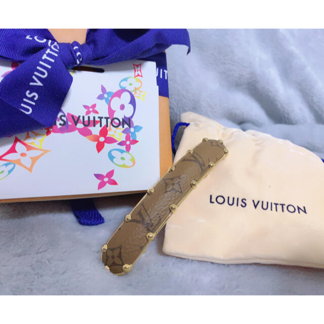 新品未使用 LV モノグラムヘアクリップ