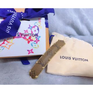 ルイヴィトン(LOUIS VUITTON)の新品未使用 LV モノグラムヘアクリップ(バレッタ/ヘアクリップ)