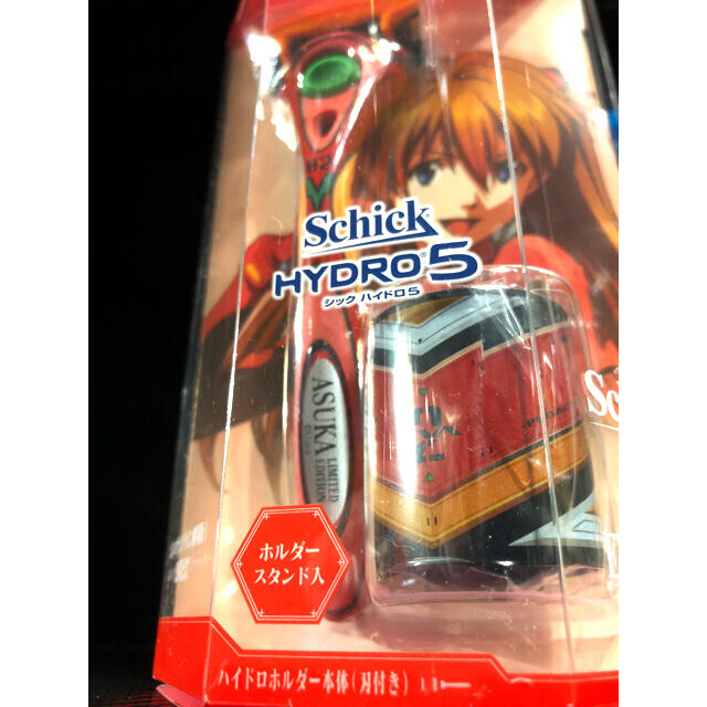 エヴァ Schick カミソリ プラグスーツ 全3種＋替刃1点 コスメ/美容のシェービング(カミソリ)の商品写真