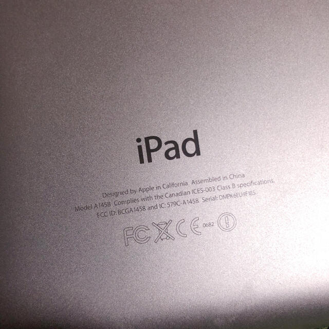 Apple iPad (第4世代) A1458 2