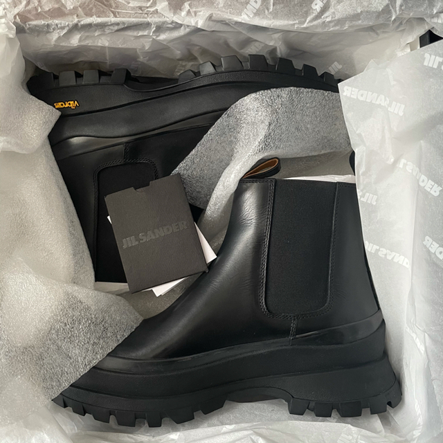 Jil Sander(ジルサンダー)の【42size】jil sander plus vibram boots メンズの靴/シューズ(ブーツ)の商品写真