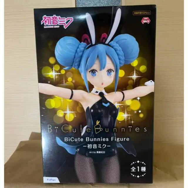初音ミク フィギュア 黒バニーミク エンタメ/ホビーのおもちゃ/ぬいぐるみ(キャラクターグッズ)の商品写真