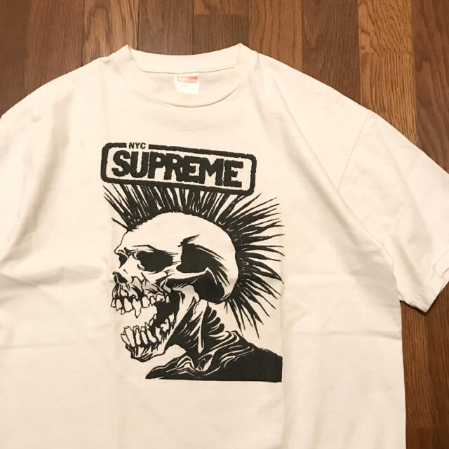 肩幅52袖丈24超激レア 03s supreme シュプリーム i hate Texas Tee