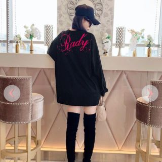 レディー(Rady)のRady ペイントロングTシャツ(Tシャツ(長袖/七分))